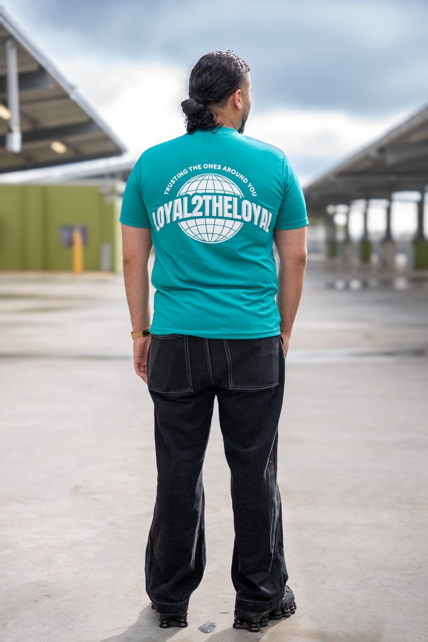 DRI-FIT WORLD T-SHIRT TEAL