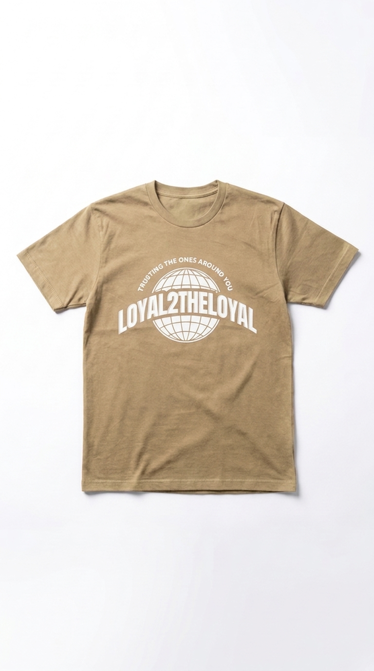 COTTON WORLD T-SHIRT SAND