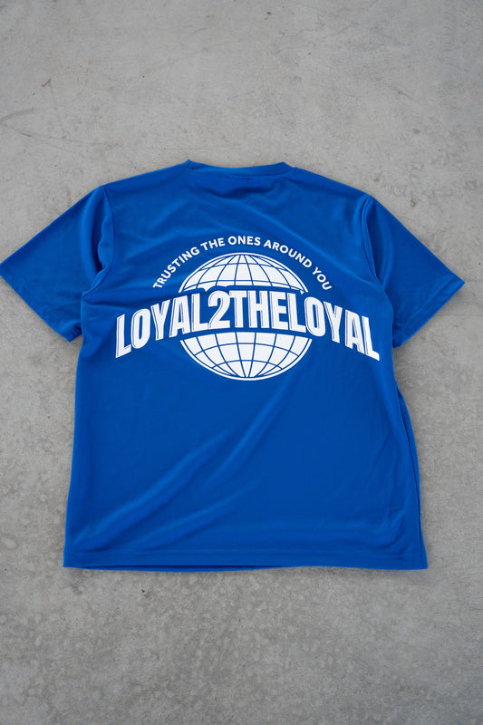 BLUE DRIFT WORLD T-SHIRT