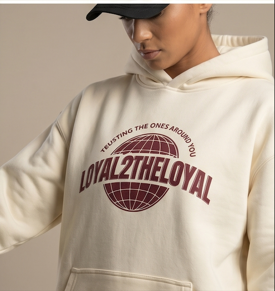 PULLOVER CREME HOODIE