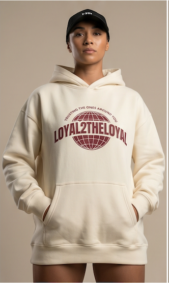 PULLOVER CREME HOODIE