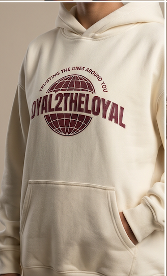 PULLOVER CREME HOODIE