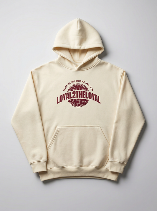 PULLOVER CREME HOODIE