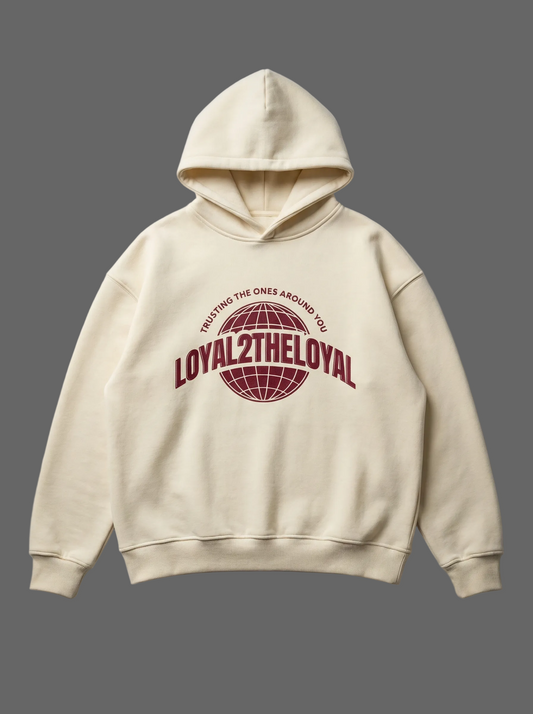 PULLOVER CREME HOODIE