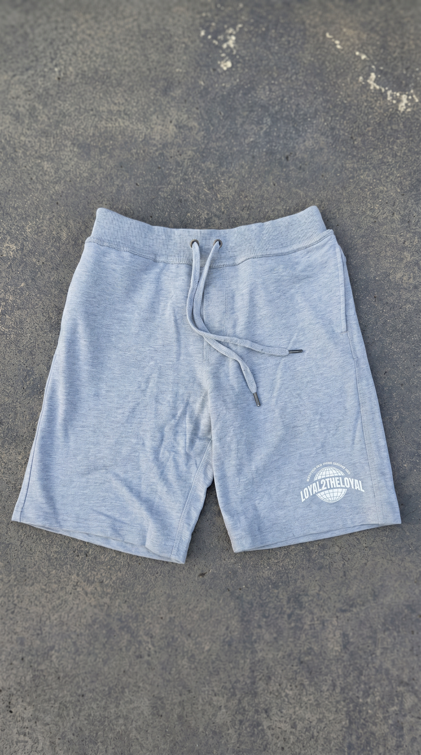 COTTON GREY WRLD SHORTS