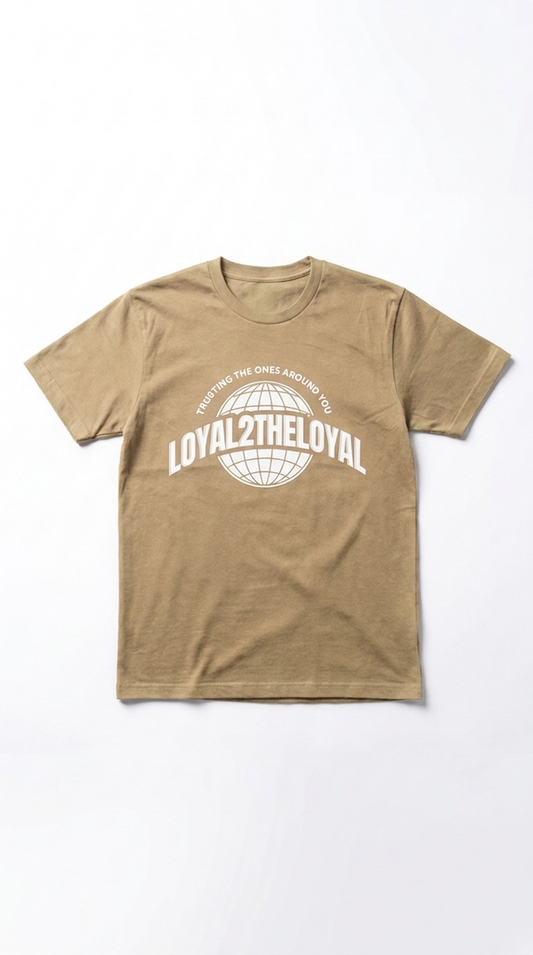 COTTON WORLD T-SHIRT SAND