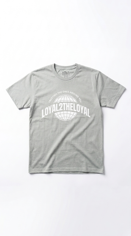 COTTON WORLD T-SHIRT LIGHT GREY